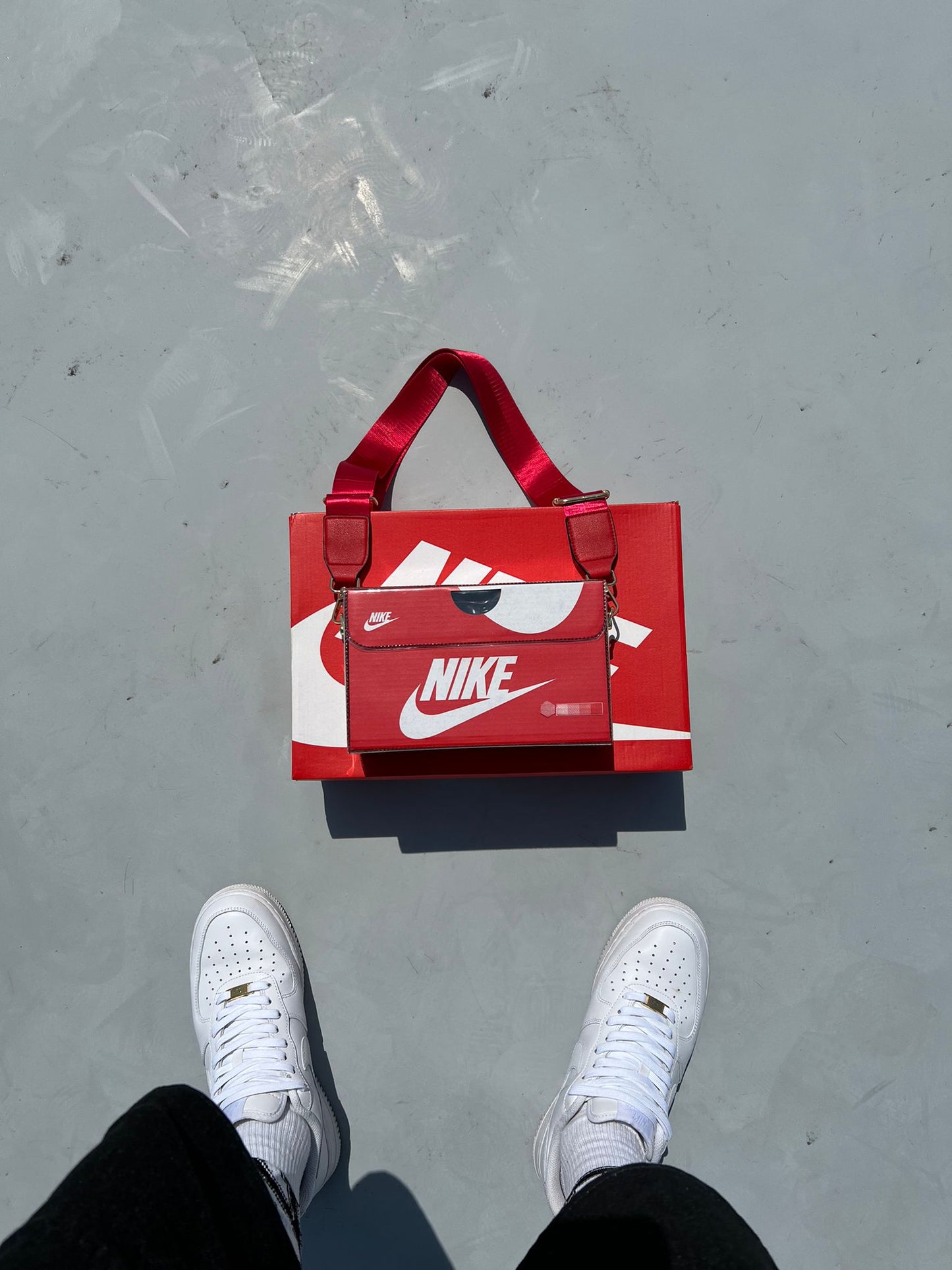 NIKE BAG RED